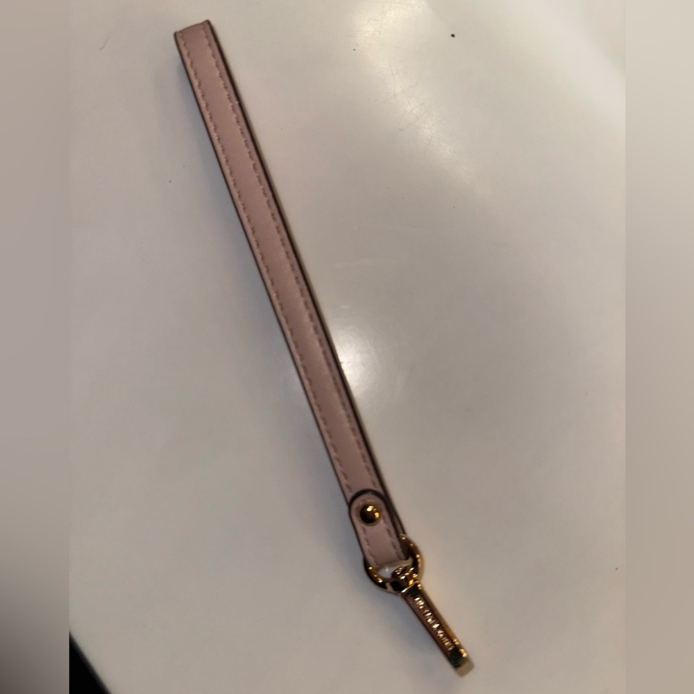 Michael Kors Blush Pink Leather Wrist Strap